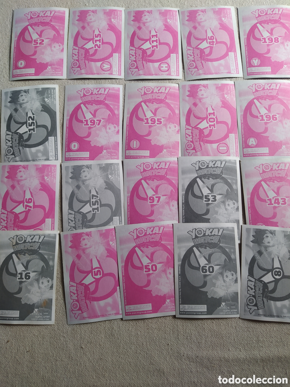 Coleccionismo cromos antiguos: Lote de 75 cromos yo-Kai watch - Foto 4