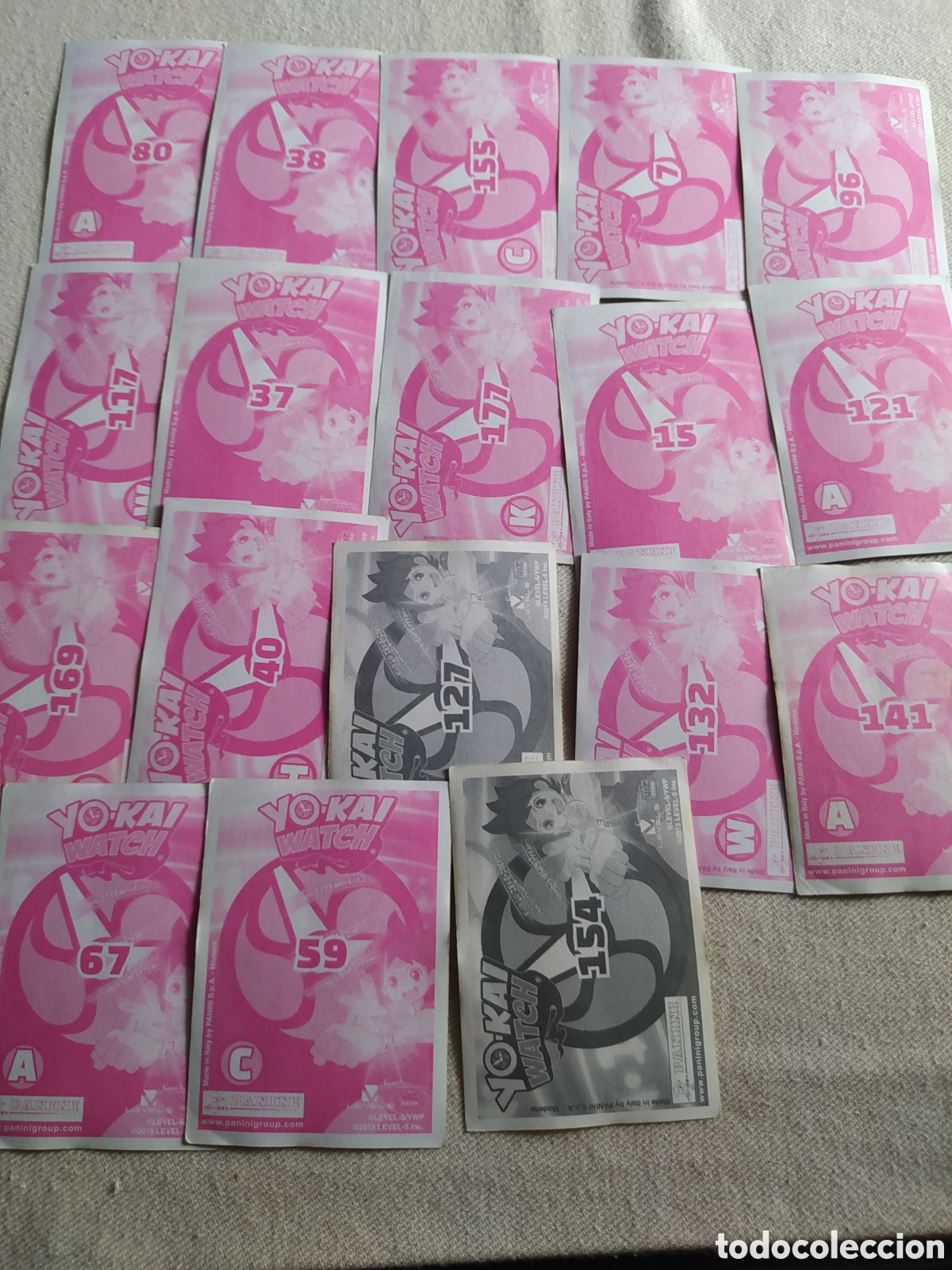 Coleccionismo cromos antiguos: Lote de 75 cromos yo-Kai watch - Foto 5