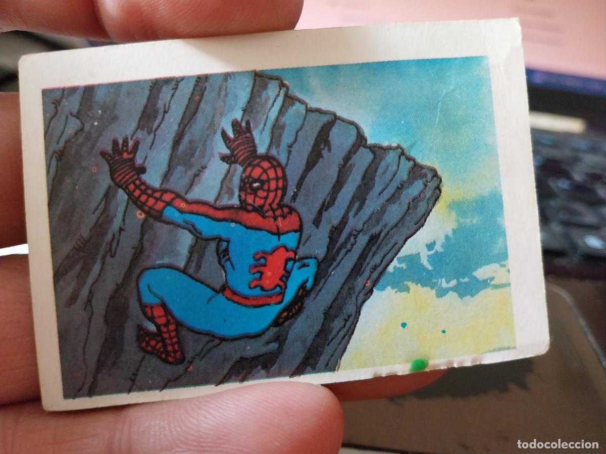 Coleccionismo cromos antiguos: SPIDER MAN SPIDERMAN ED FHER 1981 MARVEL COMIC CROMO 151 RECUPERADO ORIGINAL