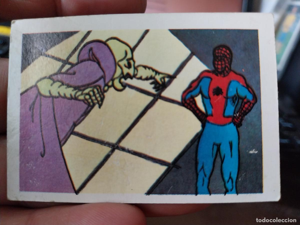 Coleccionismo cromos antiguos: SPIDER MAN SPIDERMAN ED FHER 1981 MARVEL COMIC CROMO 120 SIN PEGAR NUNCA ORIGINAL