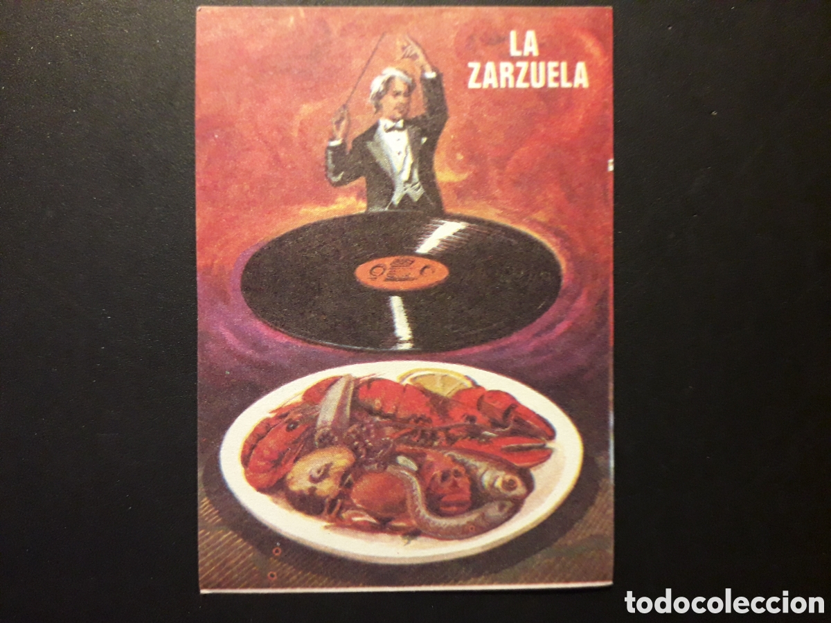 Colecionismo Cromos antigos: LA ZARZUELA LIBRO DE LAS ADIVINANZAS 2, BIMBO 1974 N&deg; 9 SIN PEGAR, PEDIDO M&Iacute;NIMO 3&euro;