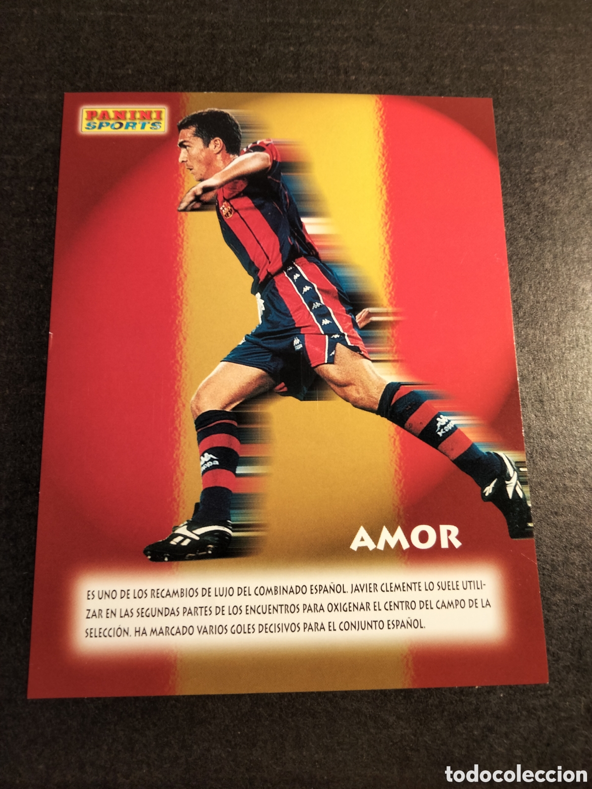 Coleccionismo cromos antiguos: ESTRELLAS DE LA LIGA CRACKS DEL MUNDIAL - AMOR FC.BARCELONA 1998 PANINI SPORTS