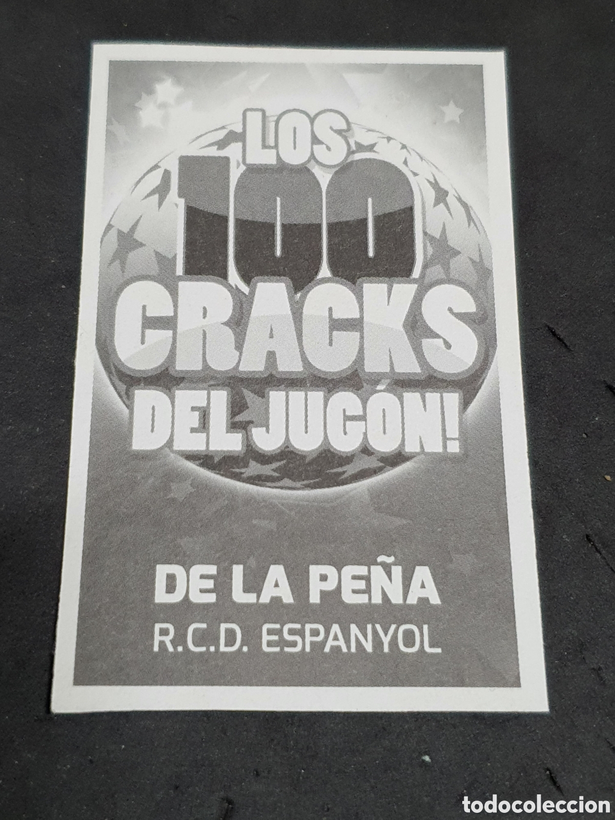 Coleccionismo cromos antiguos: De la pe&ntilde;a R,C,D,Espanyol los 100 cracks de jugon - Foto 2