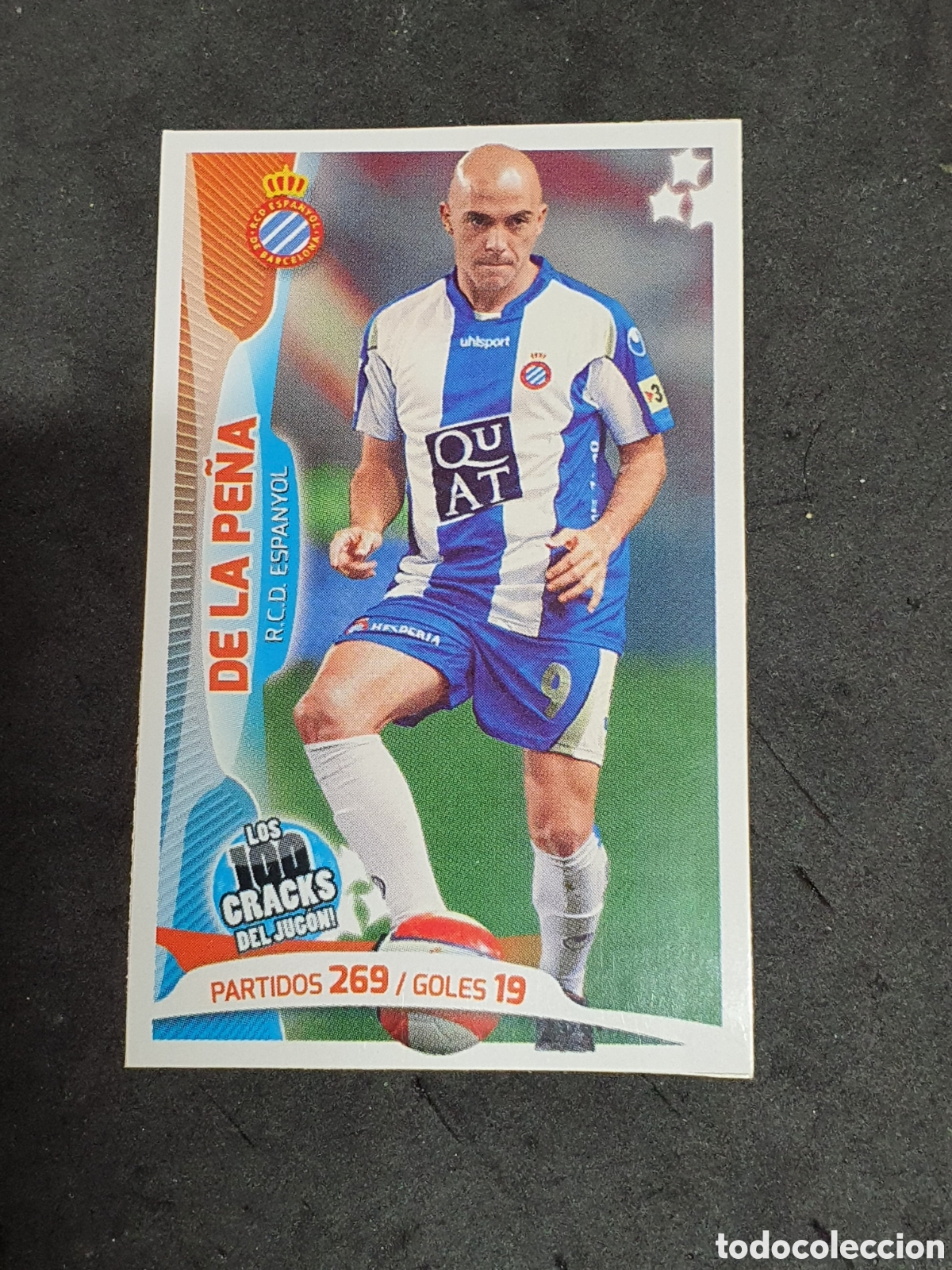 Coleccionismo cromos antiguos: De la pe&ntilde;a R,C,D,Espanyol los 100 cracks de jugon - Foto 1