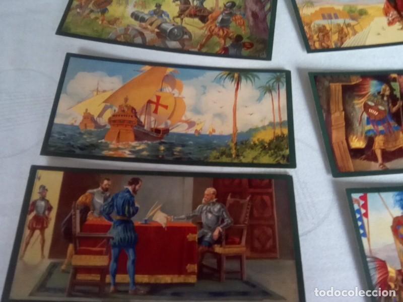 Coleccionismo cromos antiguos: COLECCION DE CROMOS COMPLETA HERNAN CORTES DE BARSAL. - Foto 3