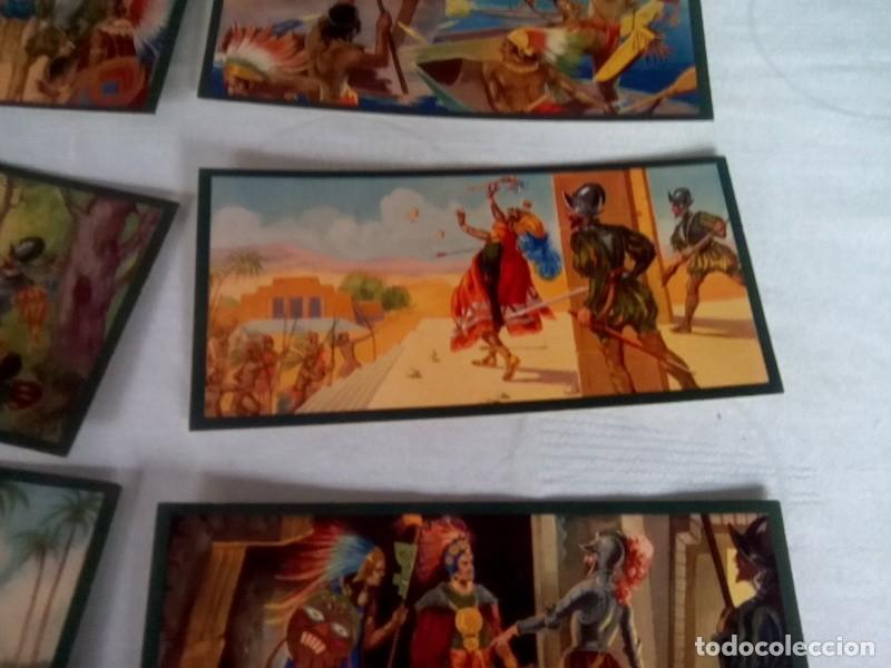 Coleccionismo cromos antiguos: COLECCION DE CROMOS COMPLETA HERNAN CORTES DE BARSAL. - Foto 7