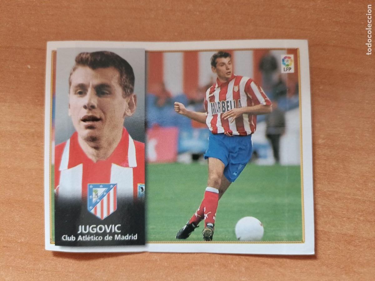 Coleccionismo cromos antiguos: jugovic liga 98 99 - Foto 1