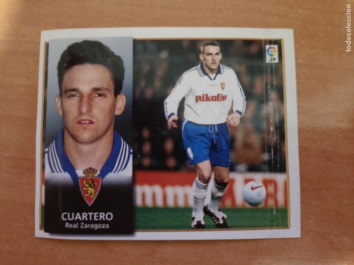 Coleccionismo cromos antiguos: cuartero liga 98 99 - Foto 1