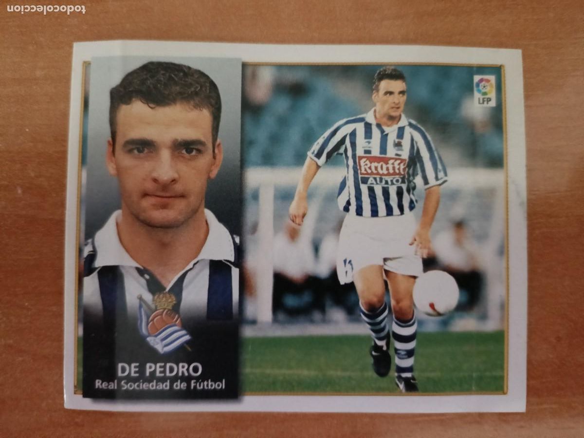Coleccionismo cromos antiguos: de pedro liga 98 99 - Foto 1