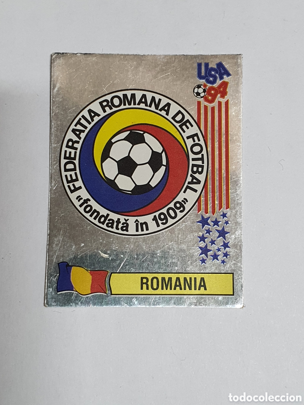 Coleccionismo cromos antiguos: Cromo USA 94 panini, n&deg; 77 Romania