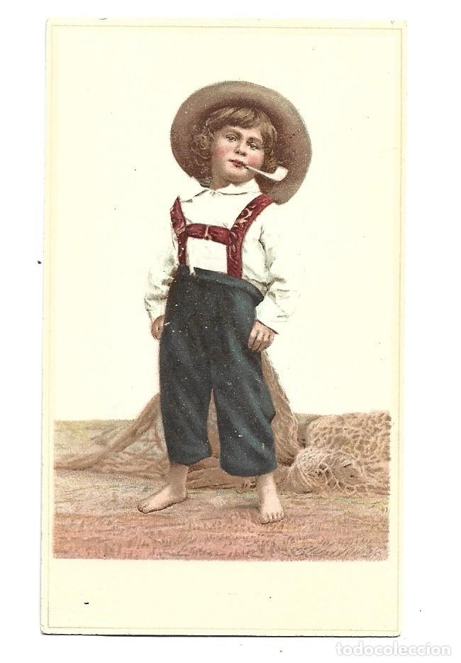 Coleccionismo cromos antiguos: CROMO DE NI&Ntilde;OS SIN PUBLICIDAD - Foto 1