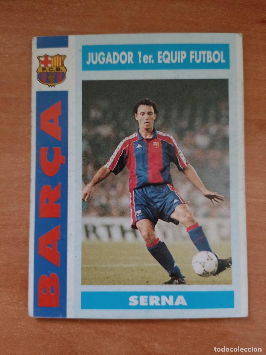 Coleccionismo cromos antiguos: serna liga 92 93, bar&ccedil;a - Foto 1