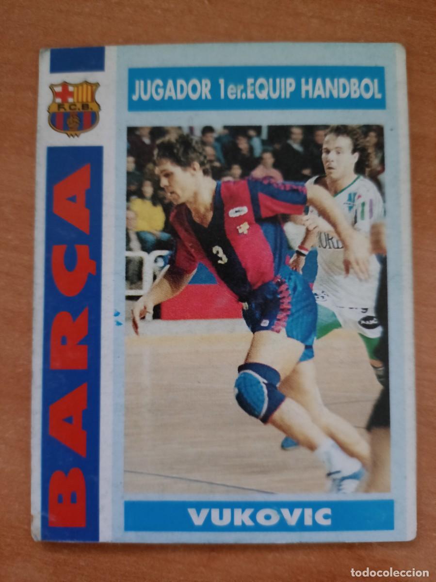 Coleccionismo cromos antiguos: vukovic liga 92 93, bar&ccedil;a - Foto 1