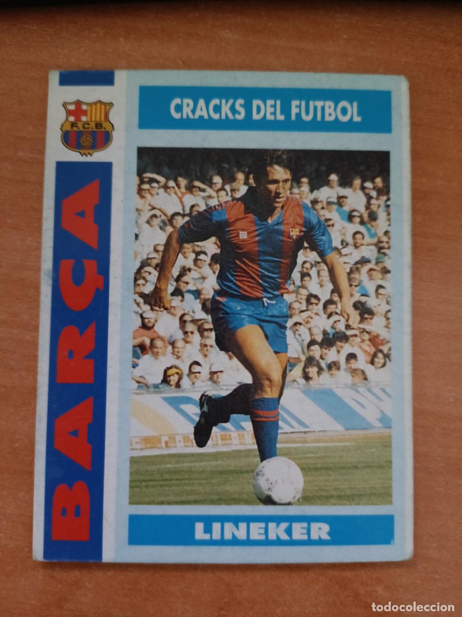 Coleccionismo cromos antiguos: lineker liga 92 93, bar&ccedil;a - Foto 1