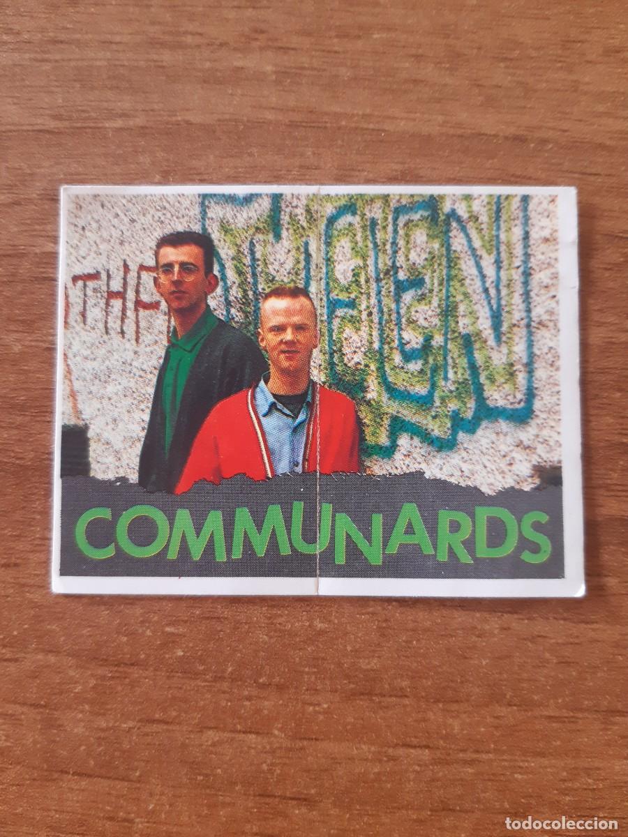 Colecionismo Cromos antigos: CROMO ADHESIVO COMMUNARDS P&Eacute;GATE A LA ESTRELLAS DEL ROCK MATUTANO 1986 PANINI SONRIC'S