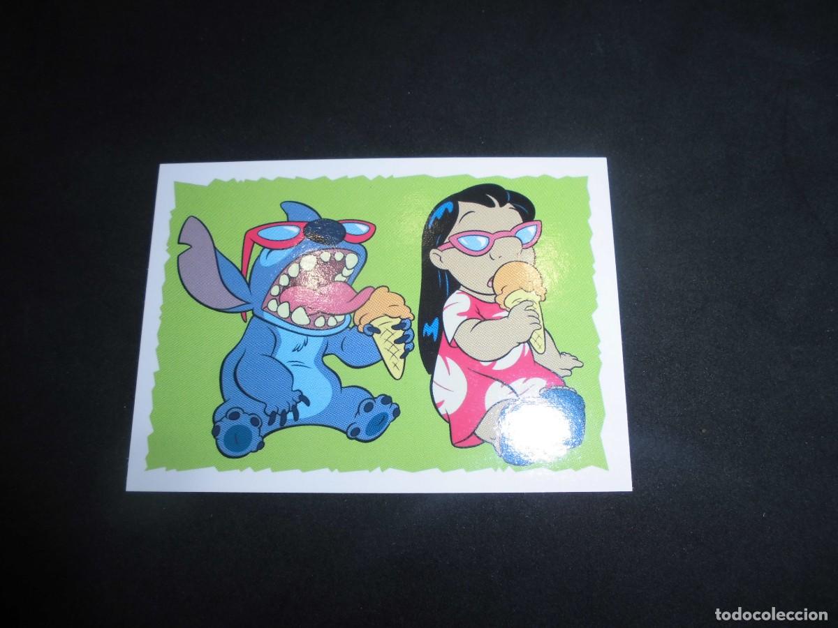 Collectable Antique Stickers: CROMO STICKER DE: STITCH. ACEPTA TU RAREZA - LETRA X16 - SIN PEGAR - PANINI 2024