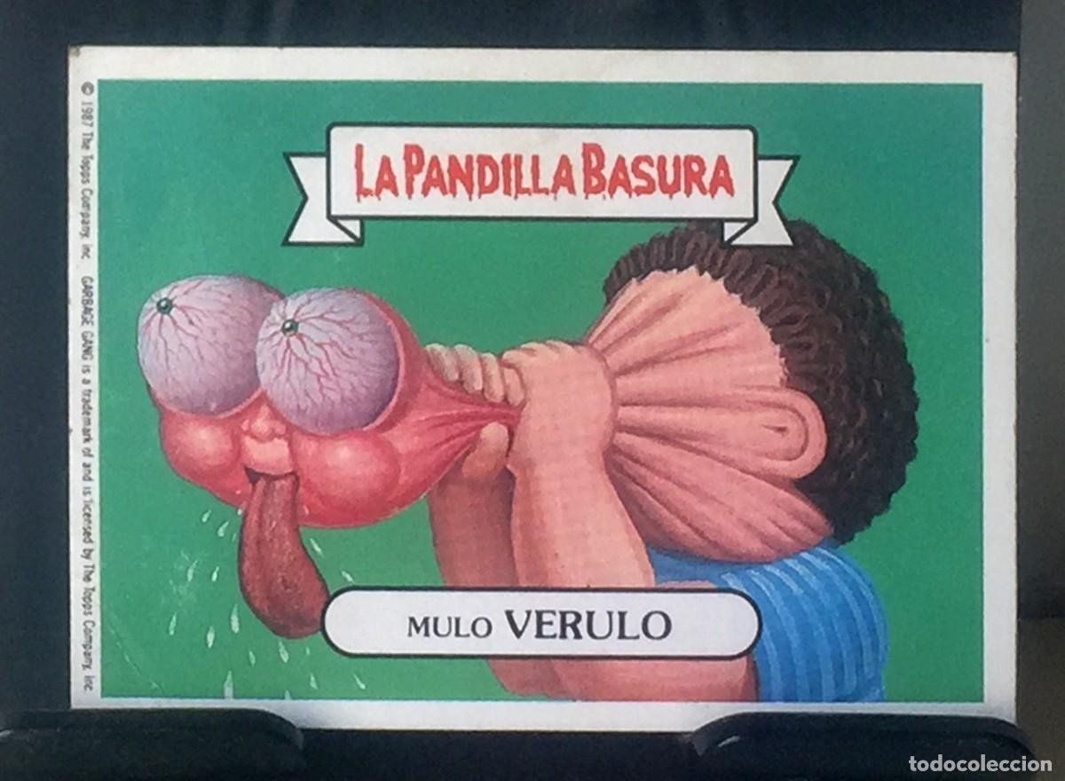 Coleccionismo cromos antiguos: LA PANDILLA BASURA n&ordm; 5 - Mulo VERULO - Foto 1