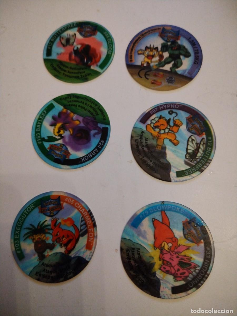 Coleccionismo cromos antiguos: POKEMON LEAGUE 2 - TAZOS - Foto 2