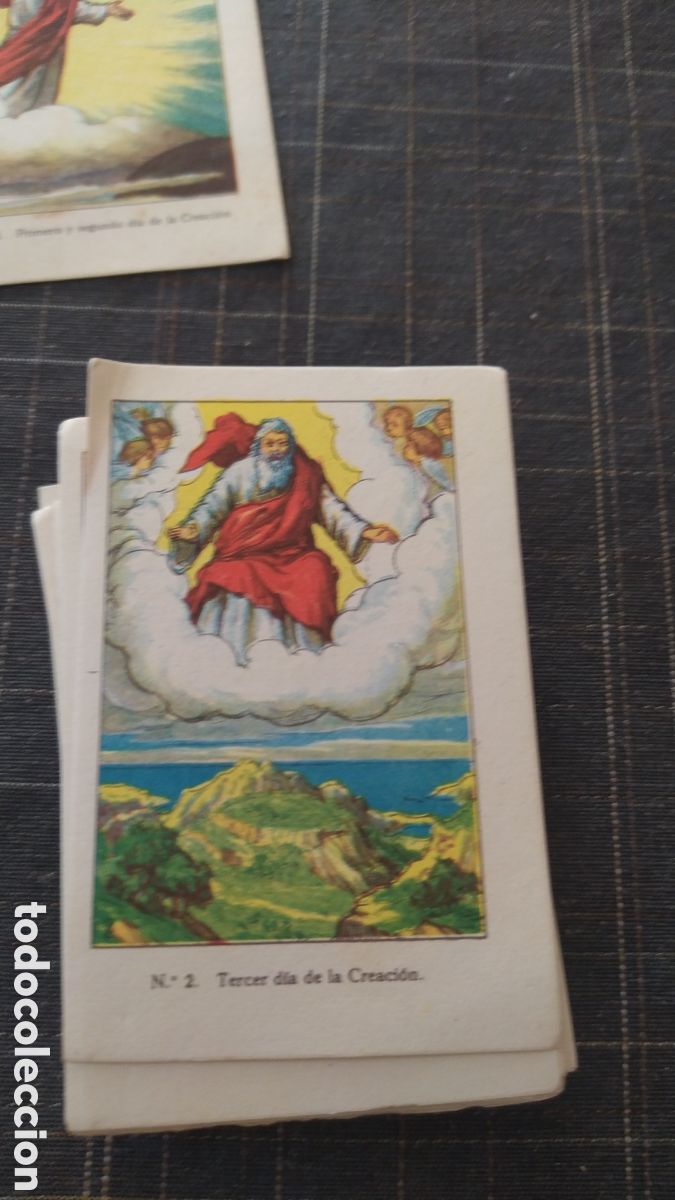 Coleccionismo cromos antiguos: CROMOS DE LA VIDA DE JESUCRISTO - Foto 2