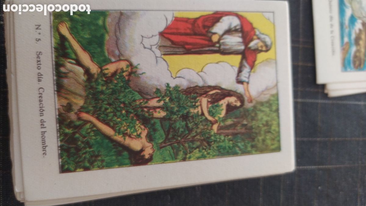 Coleccionismo cromos antiguos: CROMOS DE LA VIDA DE JESUCRISTO - Foto 6