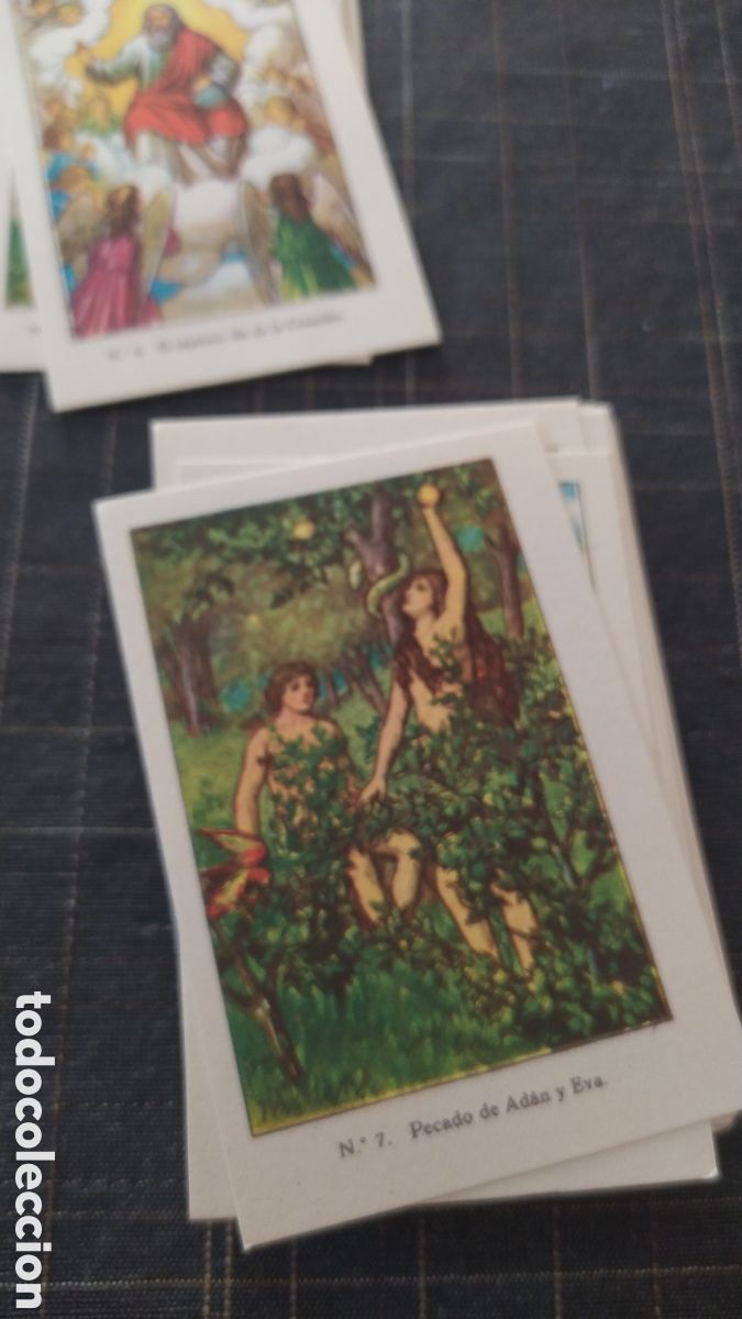 Coleccionismo cromos antiguos: CROMOS DE LA VIDA DE JESUCRISTO - Foto 8
