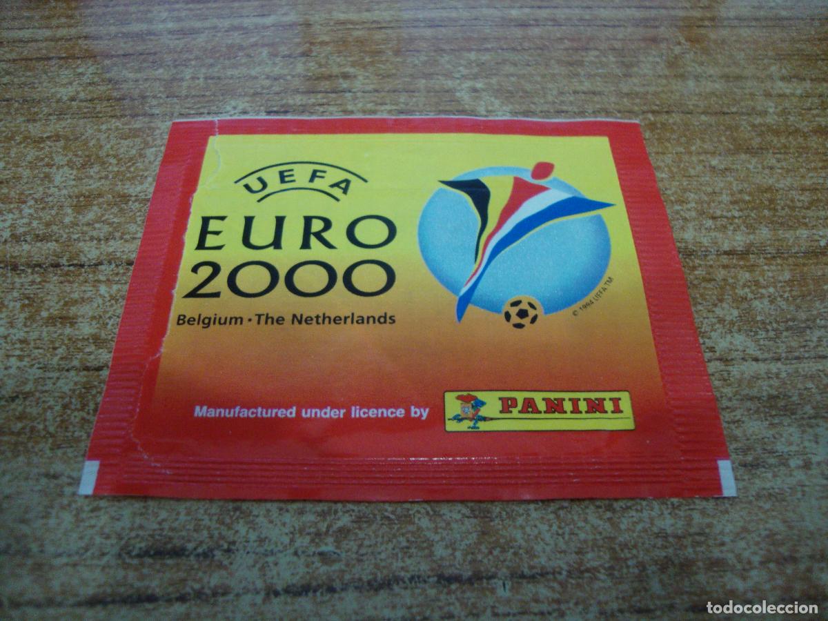 Coleccionismo cromos antiguos: SOBRE DE CROMOS VACIO UEFA EURO 2000 PANINI - Foto 1