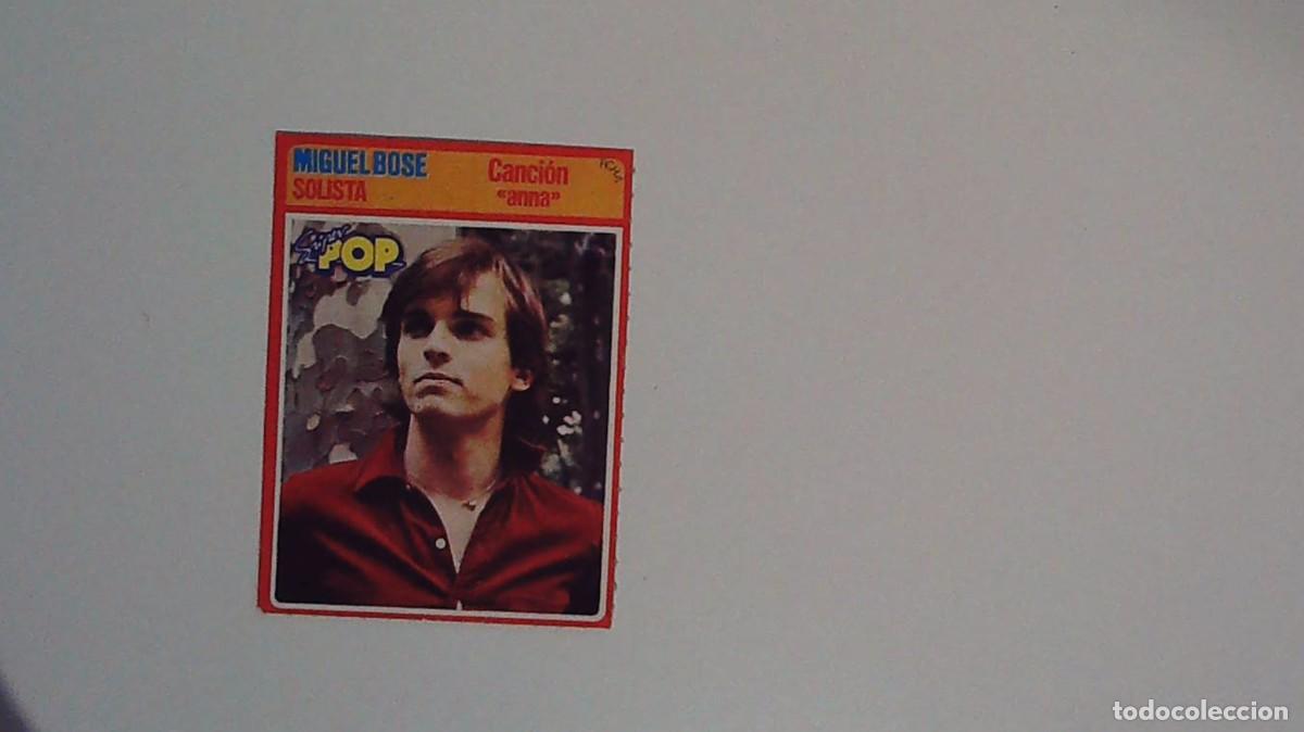 Coleccionismo cromos antiguos: MIGUEL BOSE SUPER POP - Foto 1