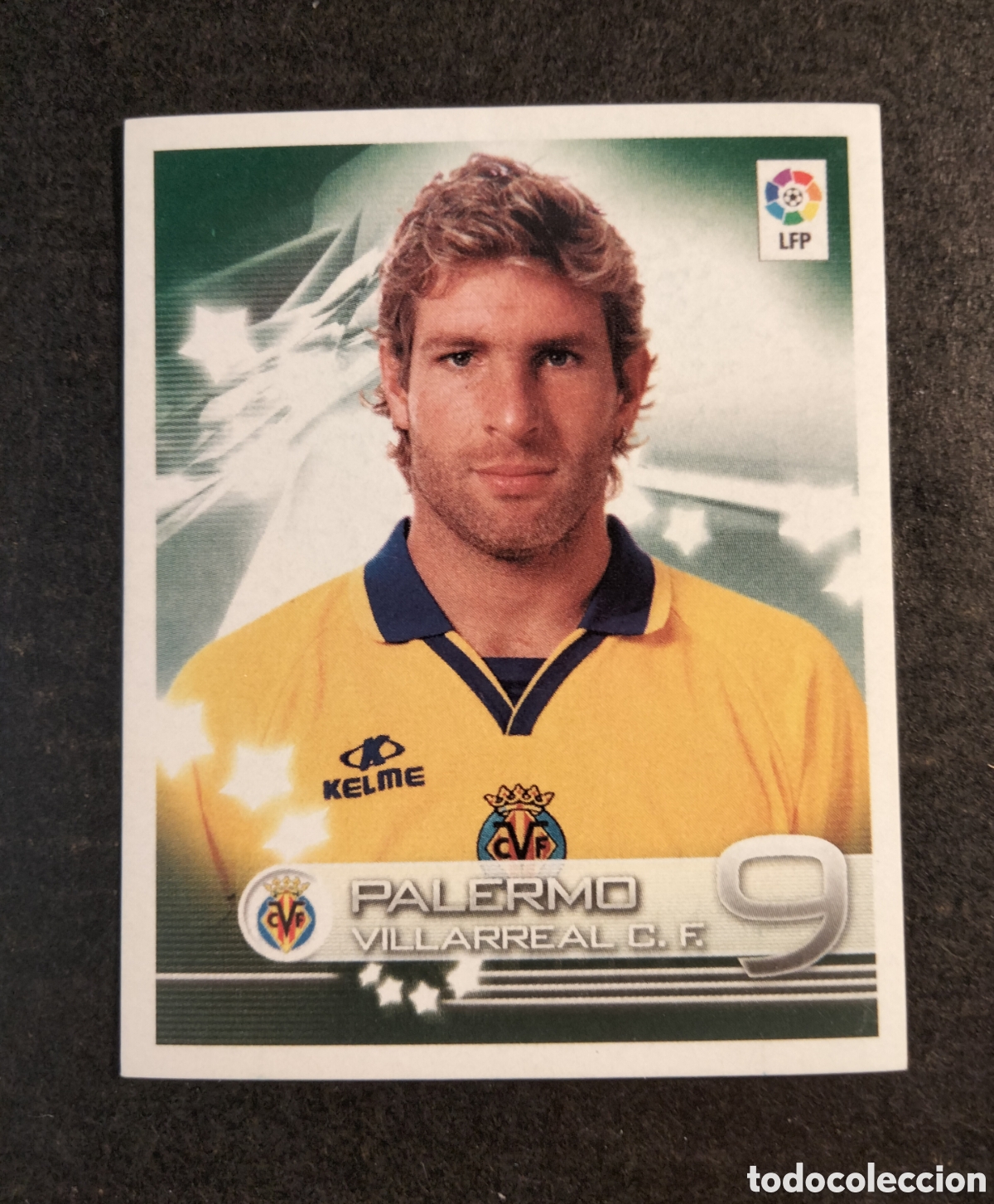 Coleccionismo Cromos antiguos: PALERMO # 387 VILLARREAL C.F. SUPERLIGA DE ESTRELLAS PANINI 2002/03 NUEVO SIN PEGAR