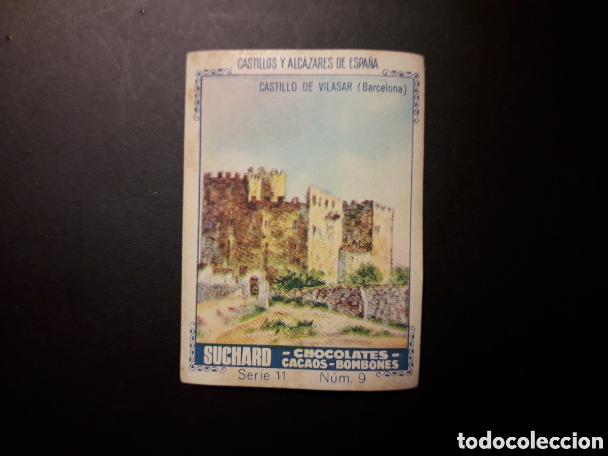 Colecionismo Cromos antigos: CASTILLO DE VILASAR, CASTILLOS, SERIE 11 N&deg; 9 ALBUM AZUL SUCHARD 1932 SIN PEGAR. PEDIDO M&Iacute;NIMO 3&euro;