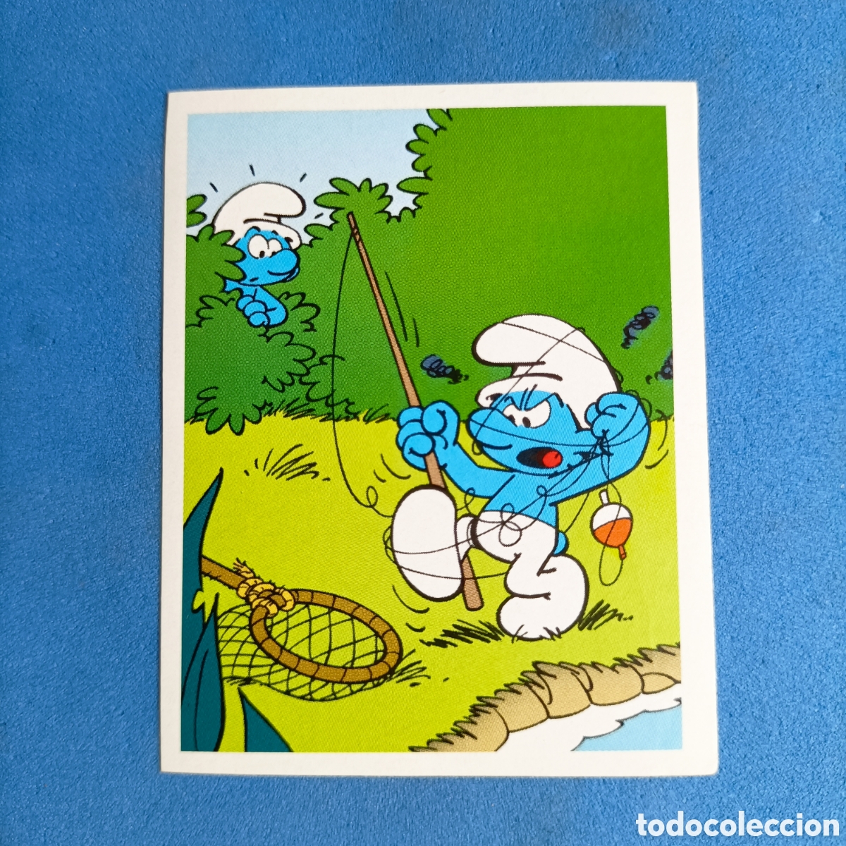 Coleccionismo cromos antiguos: STICKER PANINI 2008. PITUFO. SMURF. №59 - Foto 1