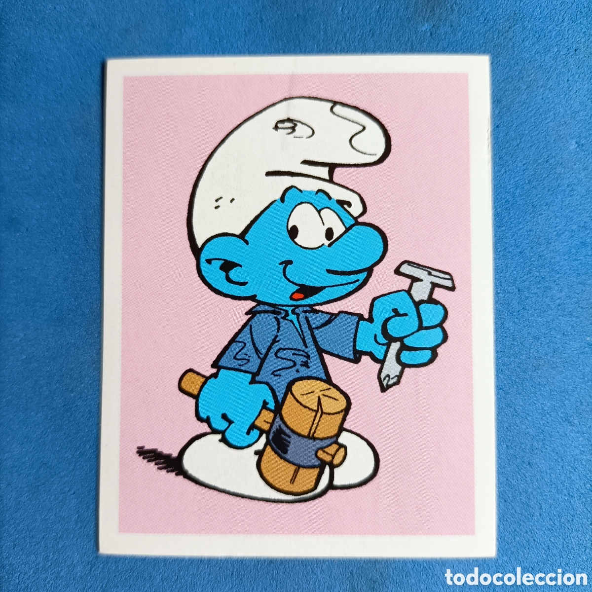 Coleccionismo cromos antiguos: STICKER PANINI 2008. PITUFO. SMURF. №43 - Foto 1