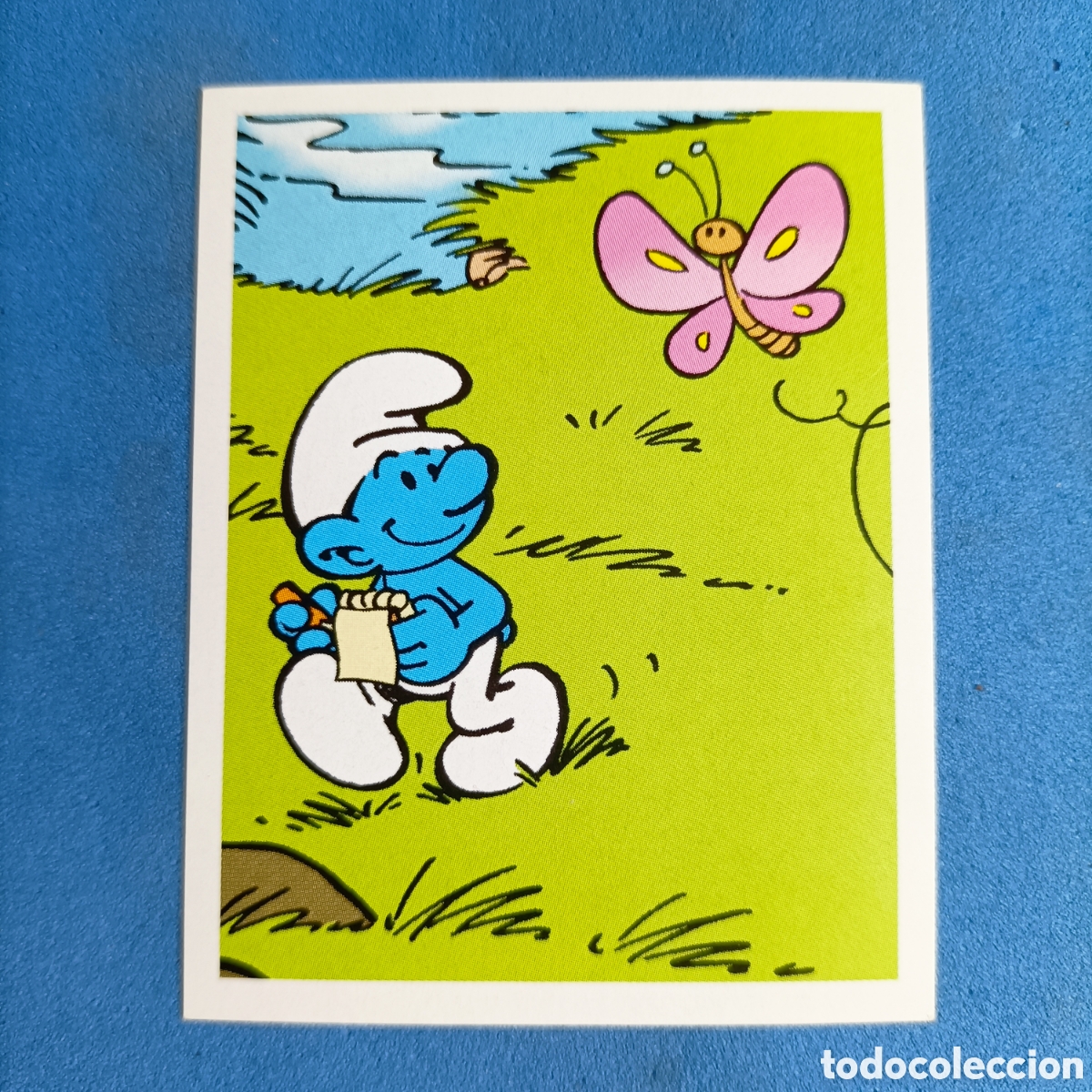Coleccionismo cromos antiguos: STICKER PANINI 2008. PITUFO. SMURF. №58 - Foto 1