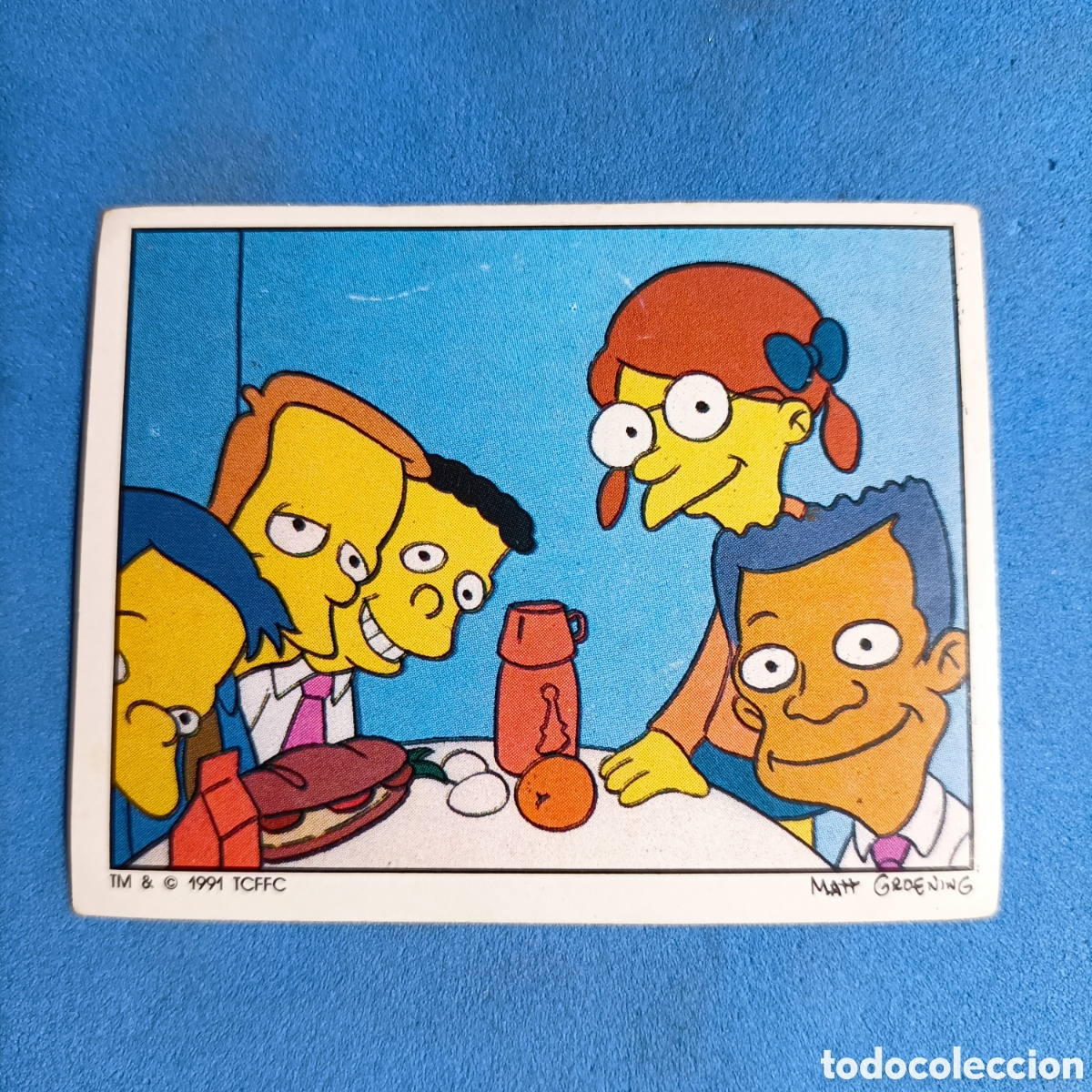 Coleccionismo cromos antiguos: THE SIMPSONS. PANINI 1991 - №90 - Foto 1