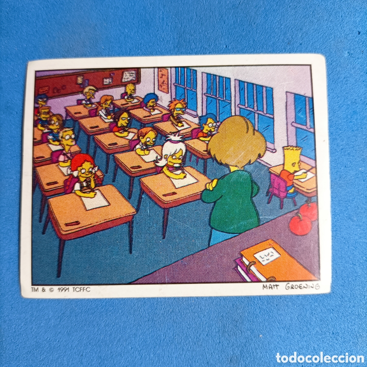Coleccionismo cromos antiguos: THE SIMPSONS. PANINI 1991 - №71 - Foto 1