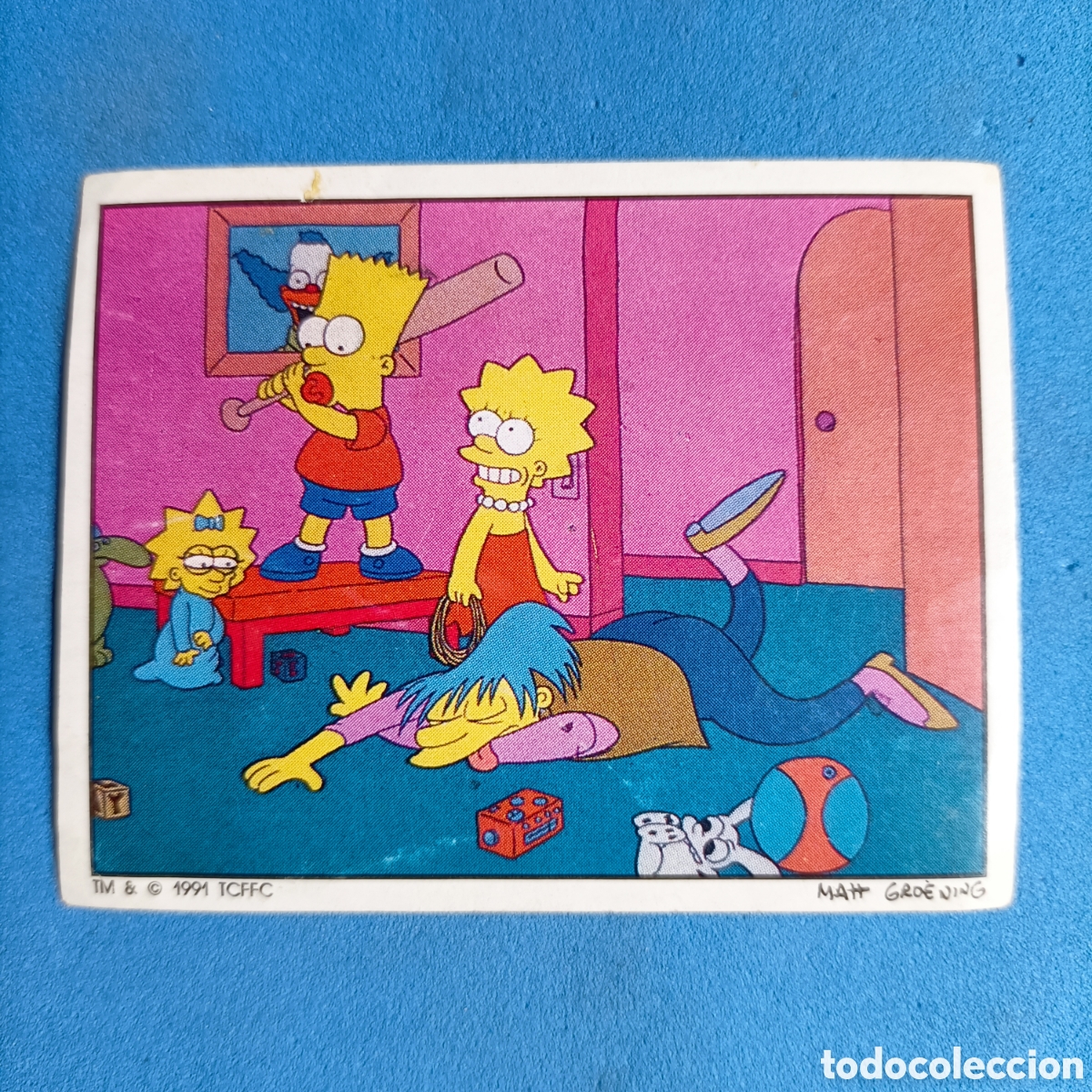 Coleccionismo cromos antiguos: THE SIMPSONS. PANINI 1991 - №34 - Foto 1