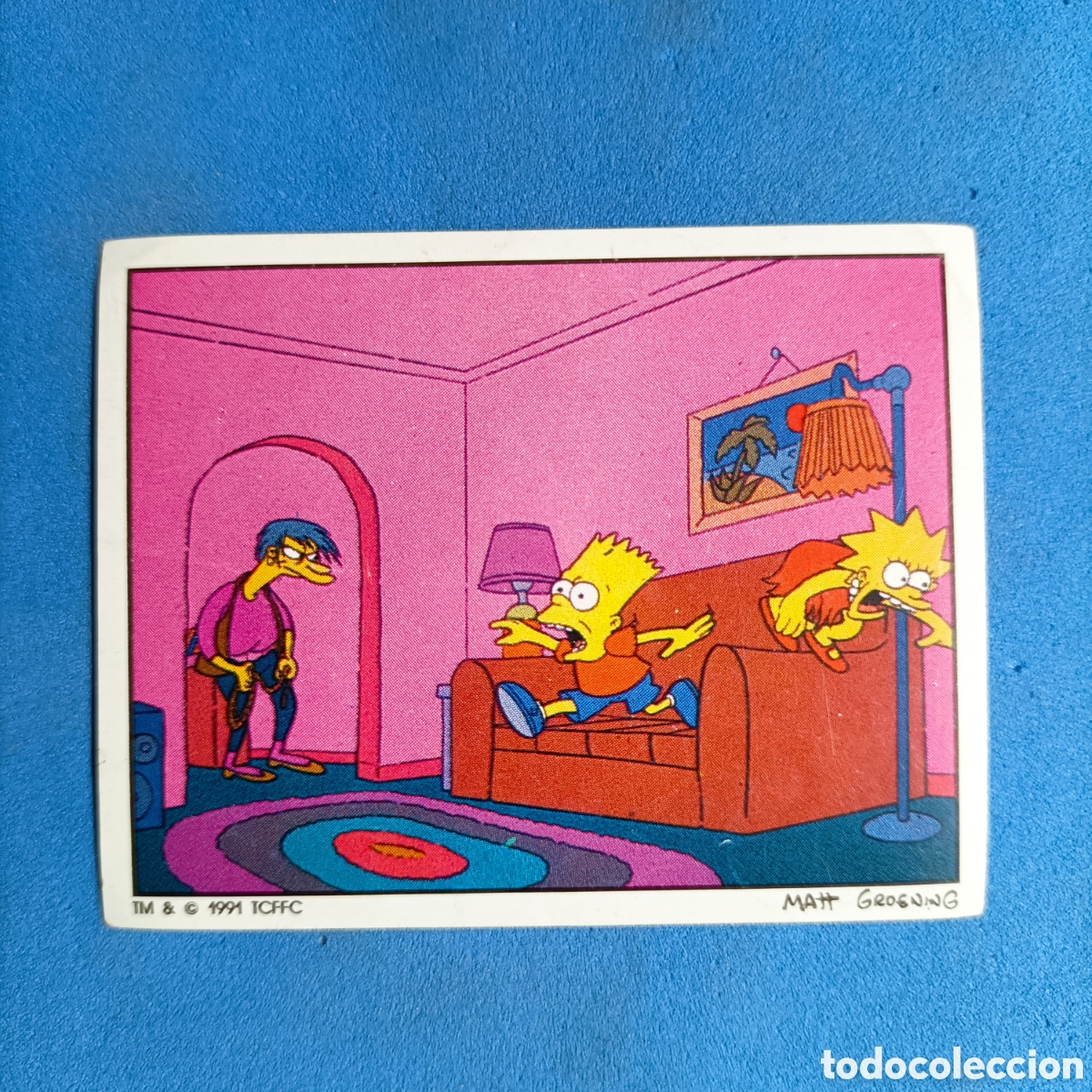 Coleccionismo cromos antiguos: THE SIMPSONS. PANINI 1991 - №26 - Foto 1