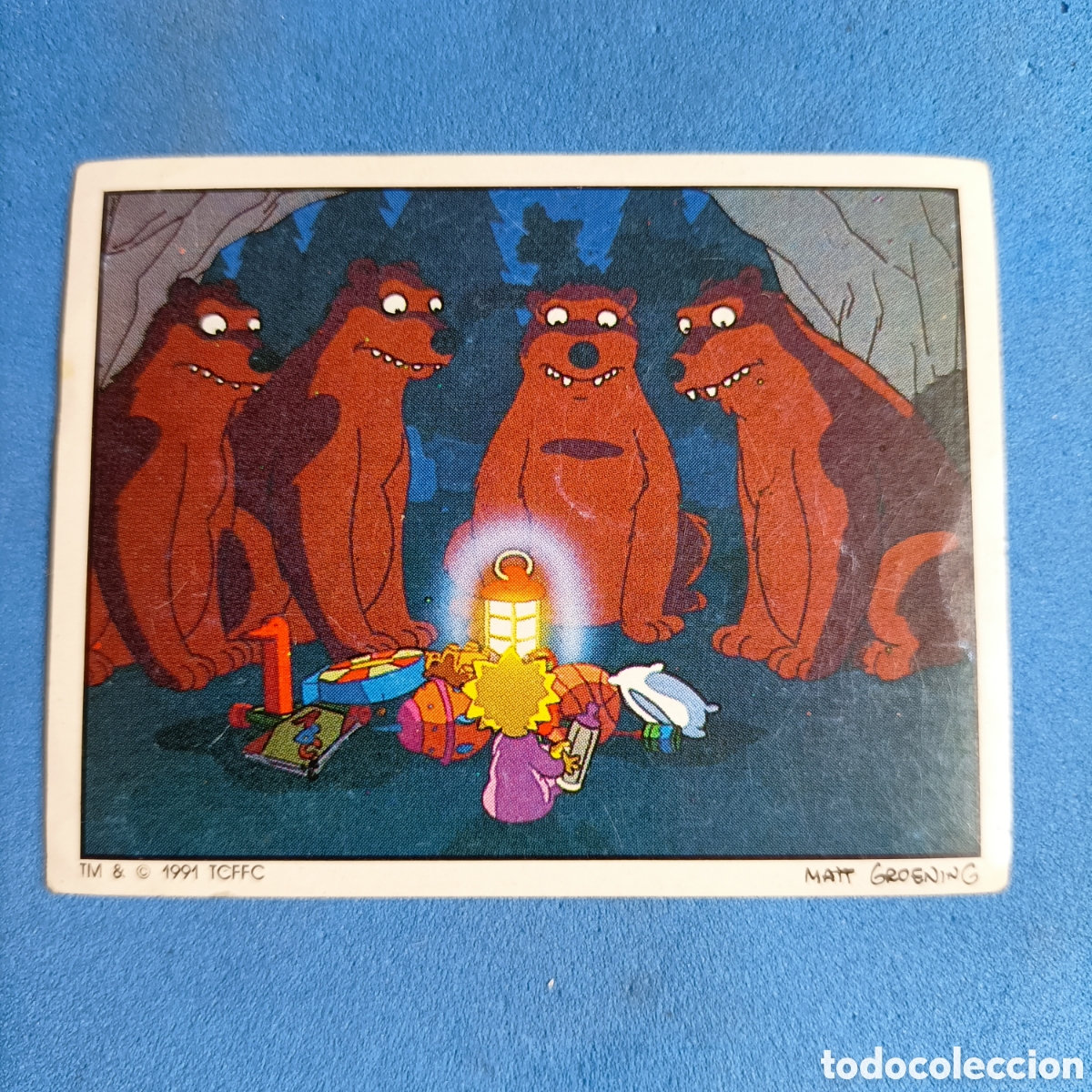 Coleccionismo cromos antiguos: THE SIMPSONS. PANINI 1991 - №187 - Foto 1