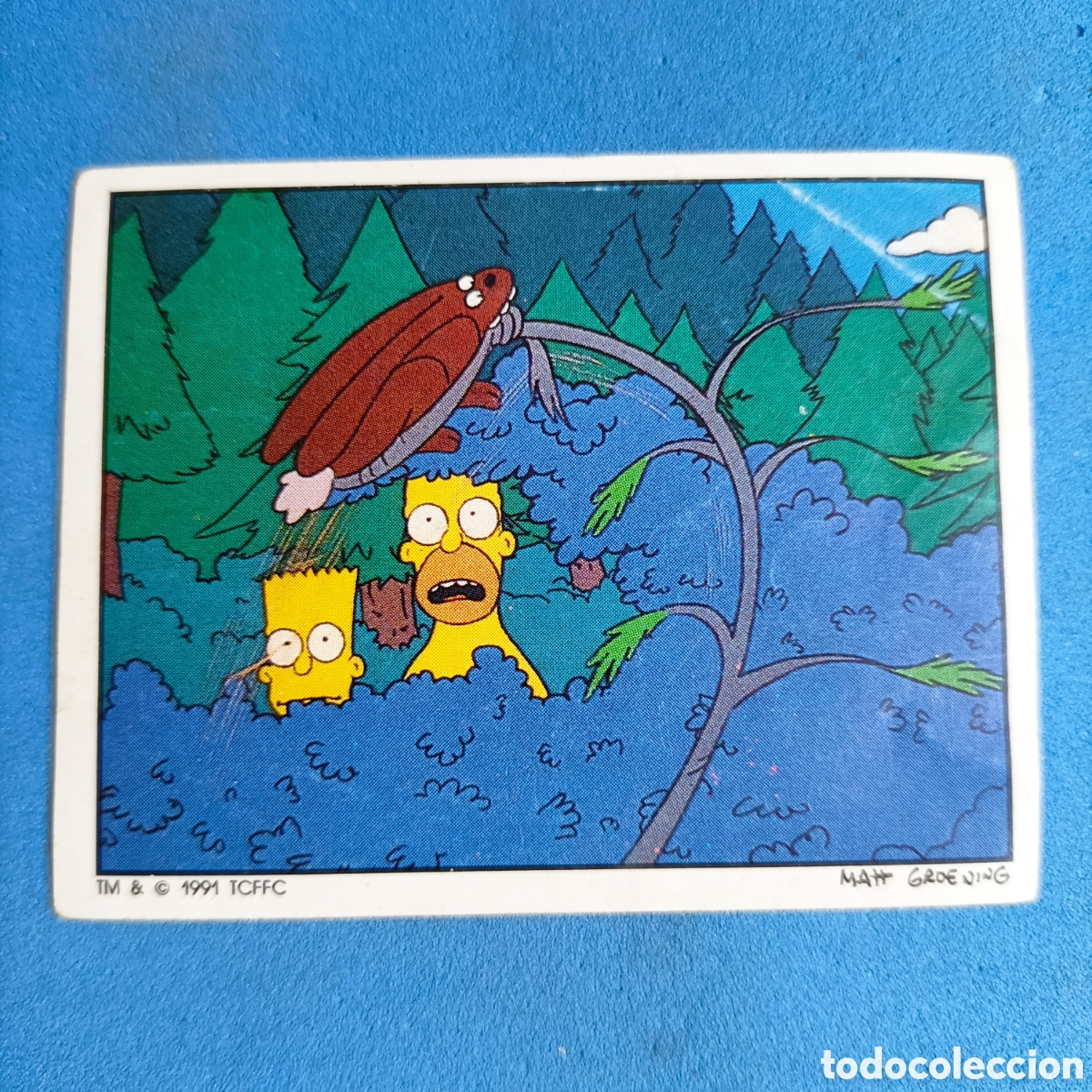 Coleccionismo cromos antiguos: THE SIMPSONS. PANINI 1991 - №184 - Foto 1