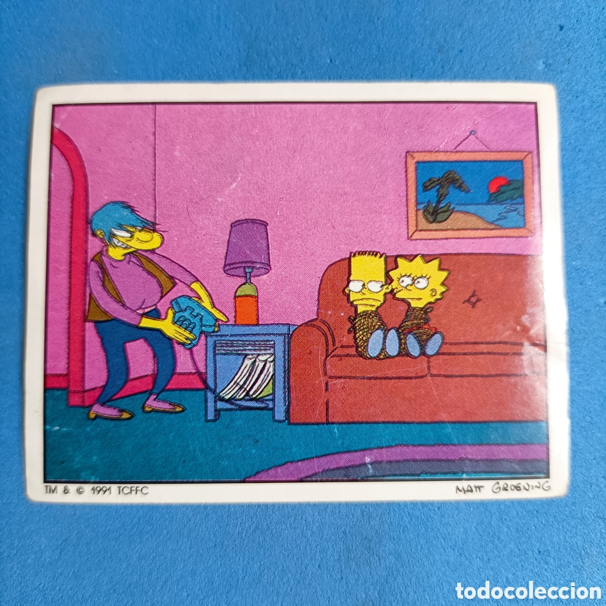 Coleccionismo cromos antiguos: THE SIMPSONS. PANINI 1991 - №30 - Foto 1