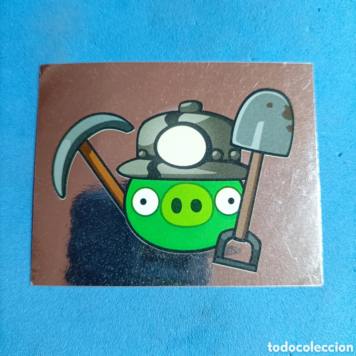 Coleccionismo cromos antiguos: CROMO PEGATINA. E-MAX 2012. ANGRY BIRDS. LETRA G - Foto 1