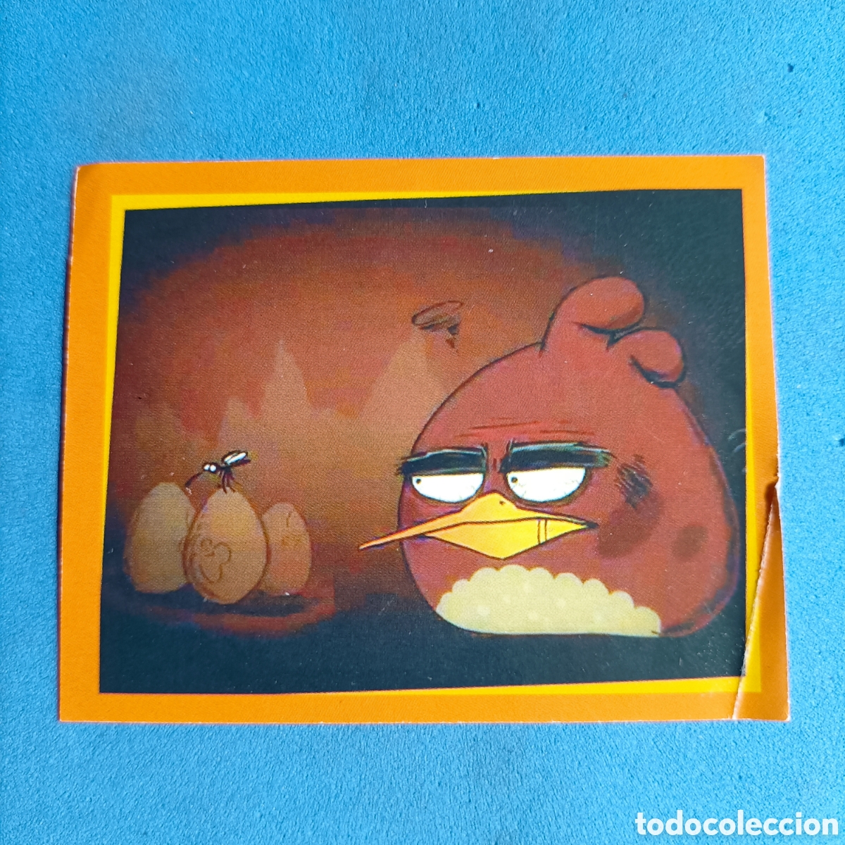 Coleccionismo cromos antiguos: CROMO PEGATINA. E-MAX 2012. ANGRY BIRDS. №13 - Foto 1