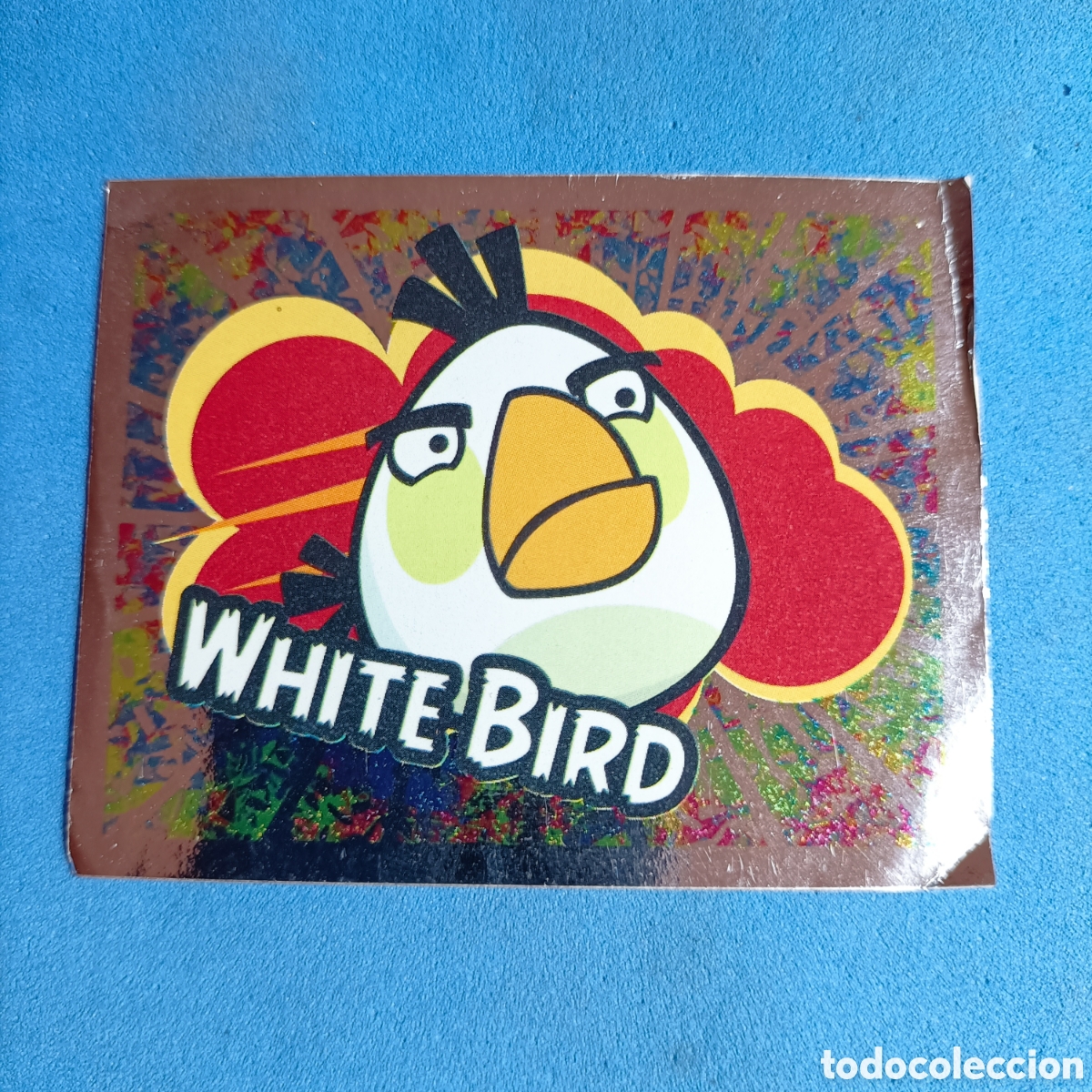 Coleccionismo cromos antiguos: CROMO PEGATINA. E-MAX 2012. ANGRY BIRDS. №148 - Foto 1