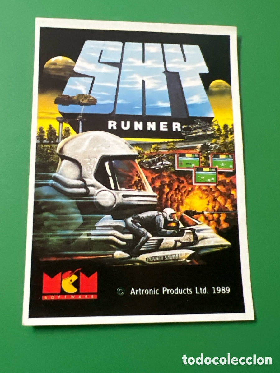 Coleccionismo cromos antiguos: C3198. CROMO SOFTWARE COLLECTION 3 SKY RUNNER - Foto 1