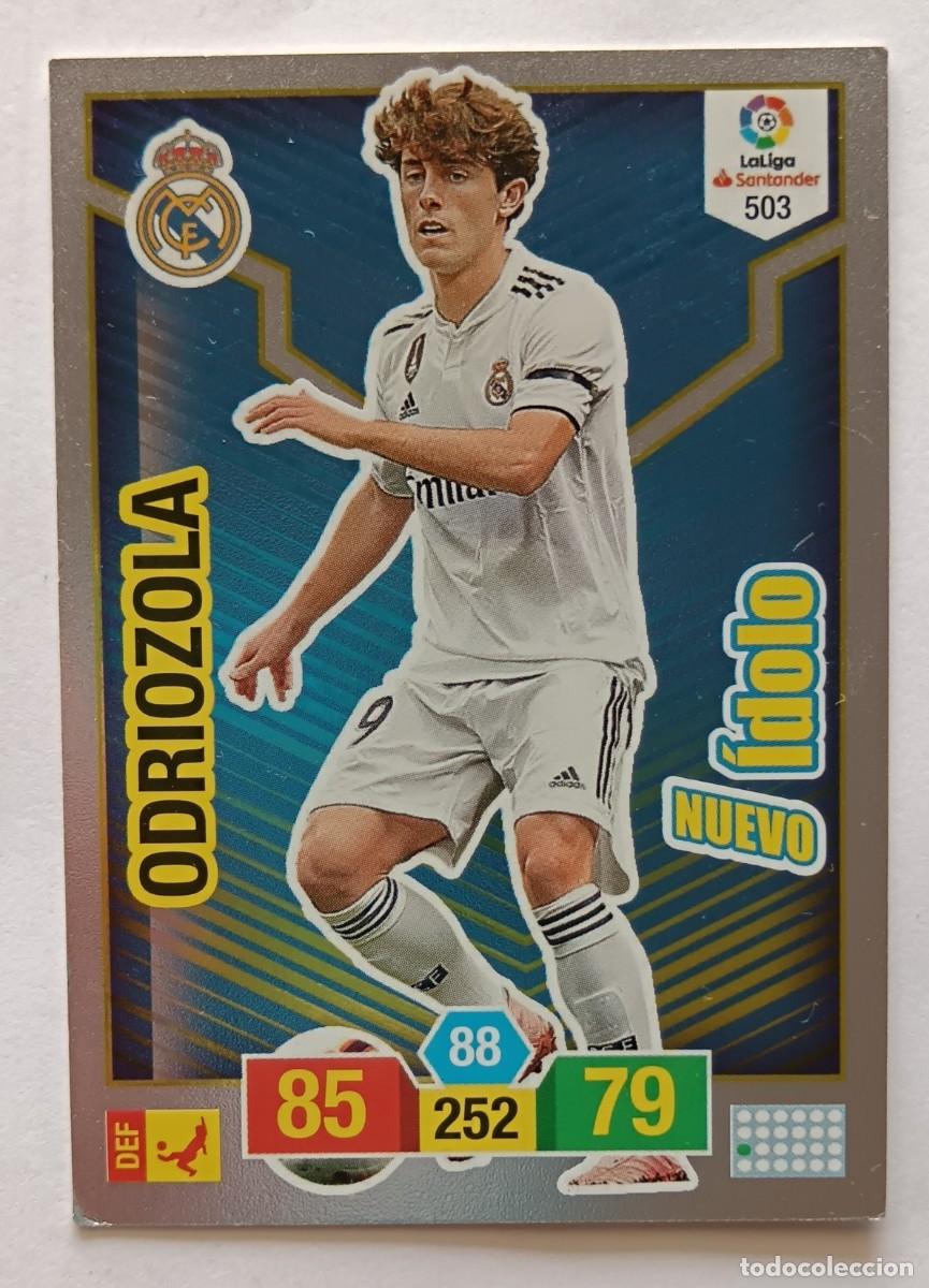 Colecionismo Cromos antigos: Adrenalyn-Odriozola-2018-2019
