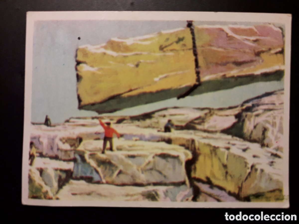 Coleccionismo Cromos antiguos: GEOLOG&Iacute;A, HISTORIA NATURAL BRUGUERA 1967 CROMO FUERA DE SERIE SIN PEGAR. PEDIDO M&Iacute;NIMO 3&euro;