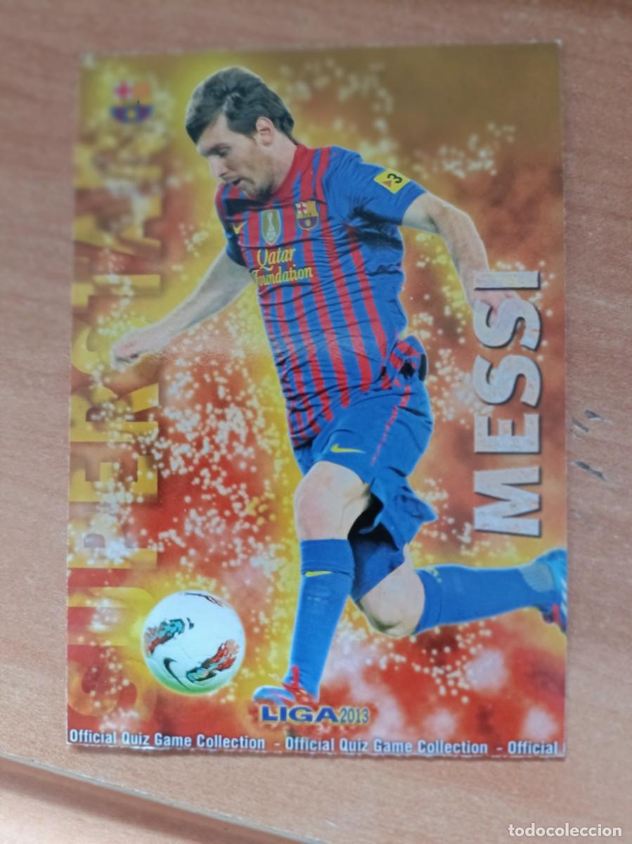Coleccionismo cromos antiguos: messi liga 2012. barcelona - Foto 1