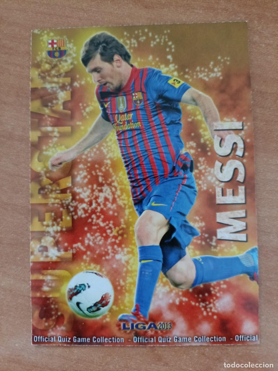 Coleccionismo cromos antiguos: messi liga 2012 barcelona - Foto 1