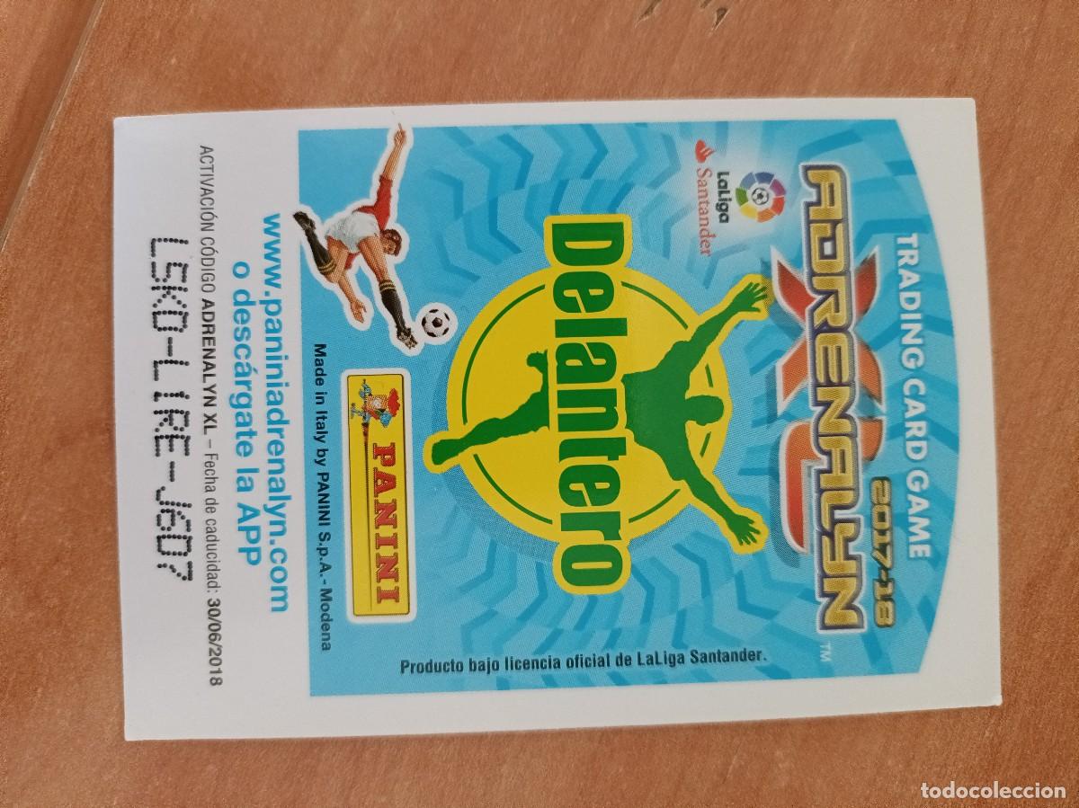 Coleccionismo cromos antiguos: messi adrenalyn 17 18 - Foto 2