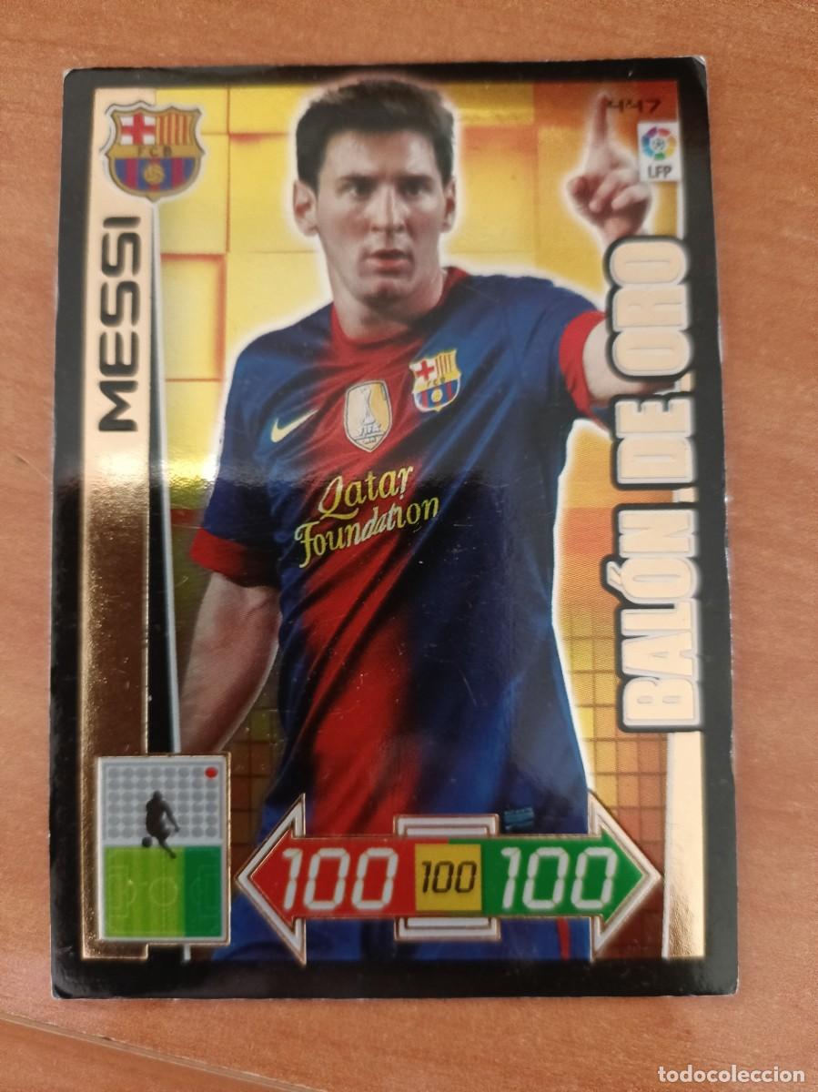 Coleccionismo cromos antiguos: messi balon oro 12 13 - Foto 1