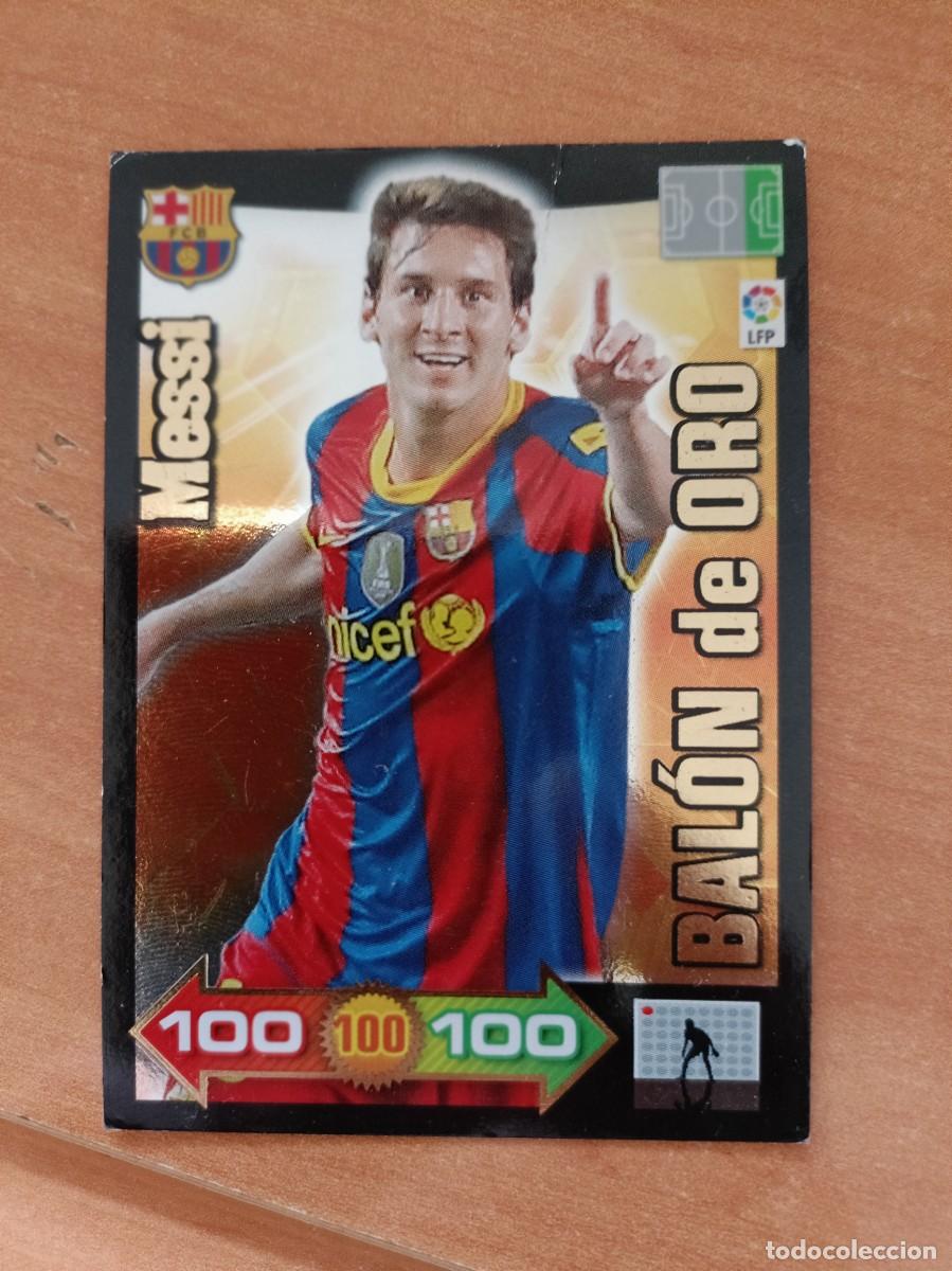 Coleccionismo cromos antiguos: messi balon oro 10 11 - Foto 1